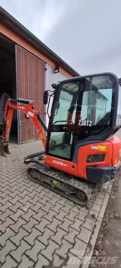 Kubota KX 019-4 Mini kotrók < 7t