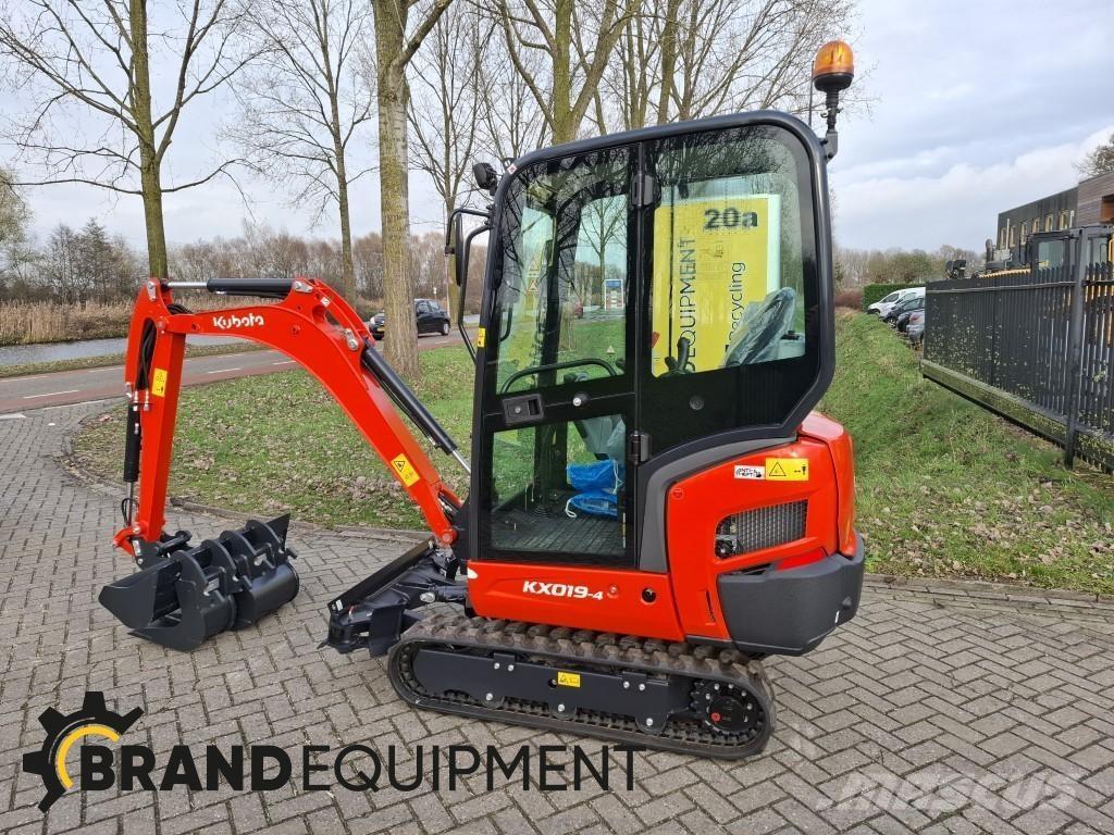 Kubota KX019-4 Mini kotrók < 7t