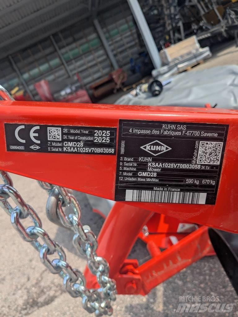 Kuhn GMD 28 Kaszák