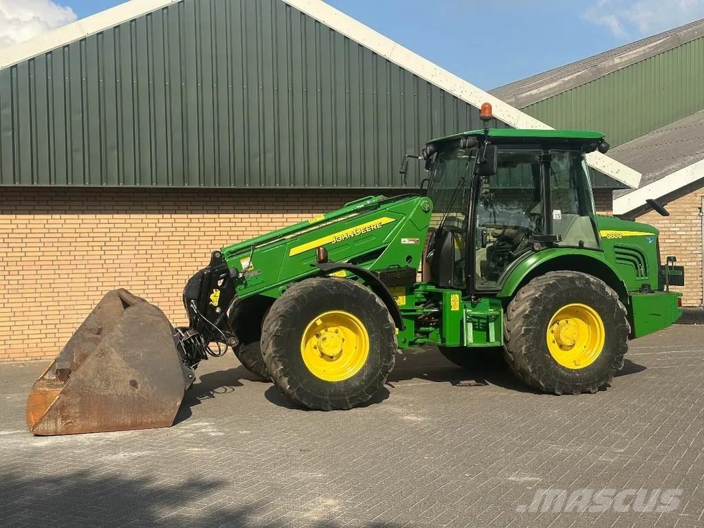 John Deere 3800 Gumikerekes homlokrakodók