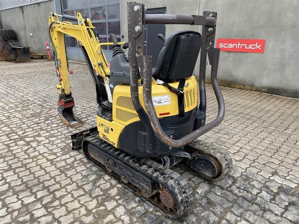 Yanmar VIO12 Gumikerekes kotrók