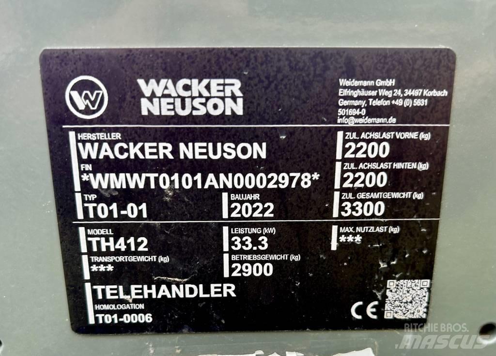 Wacker Neuson TH 412 Teleszkópos rakodók