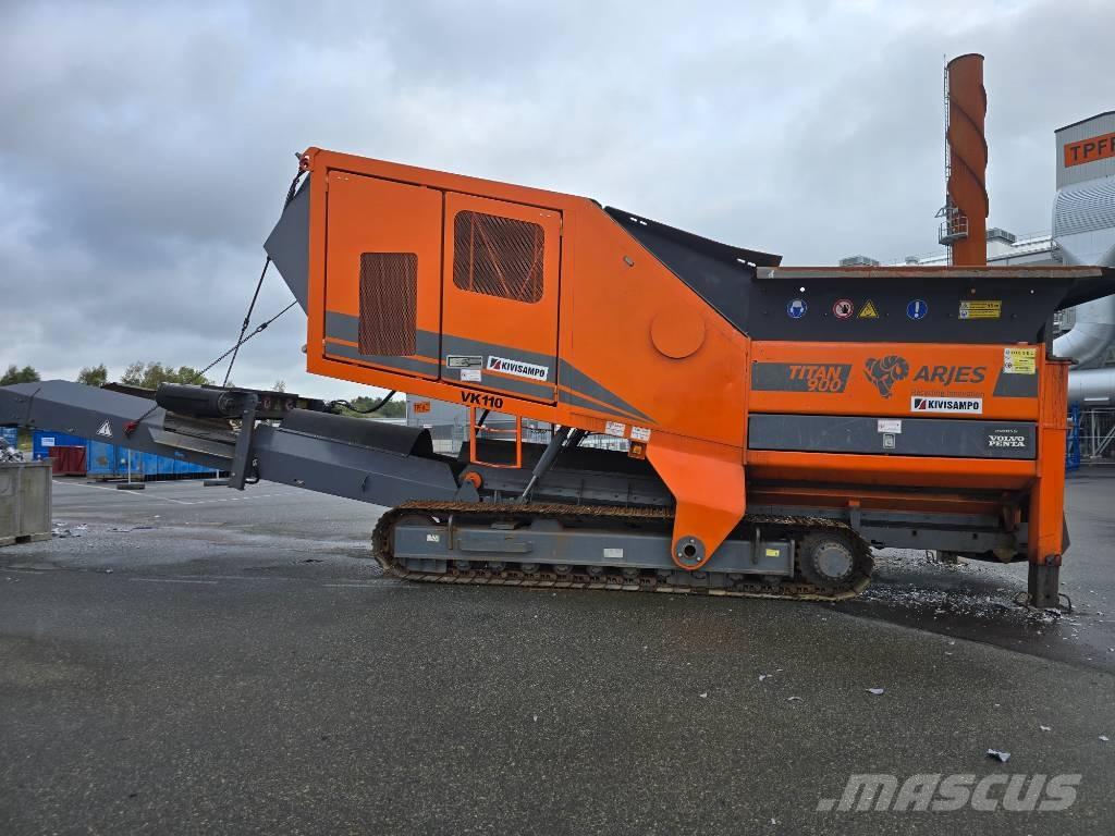 Arjes Titan 900 Mobil törőgépek