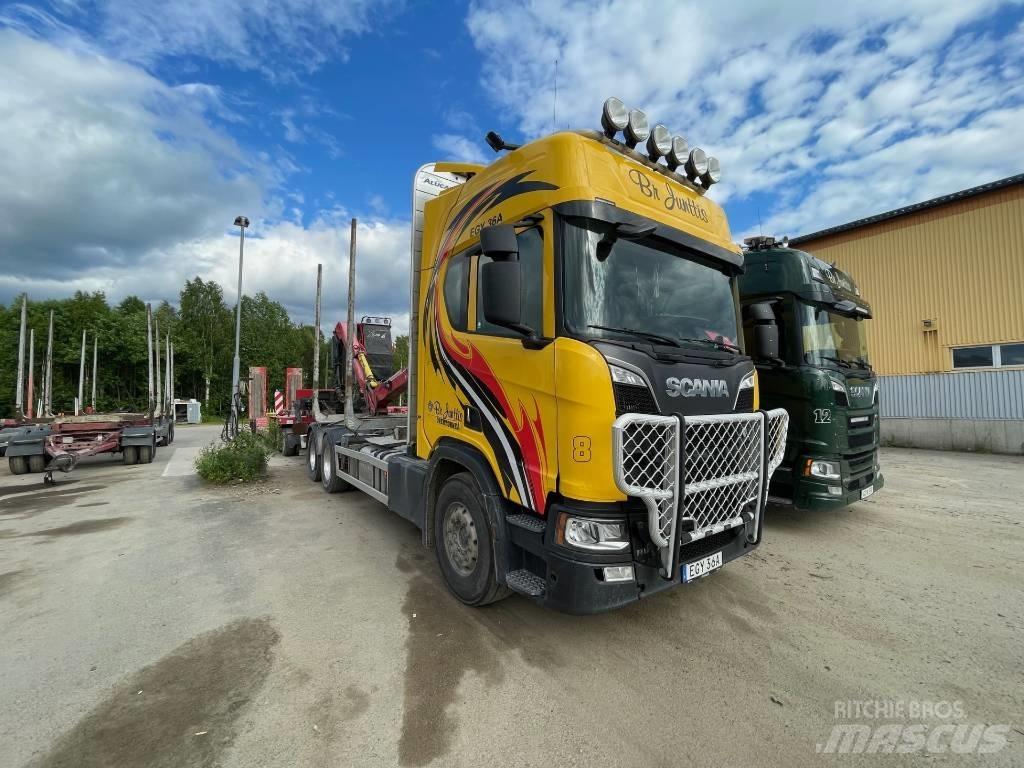 Scania R650 Rönkszállító teherautók