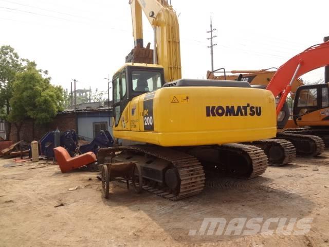 Komatsu pc200-7 Lánctalpas kotrók