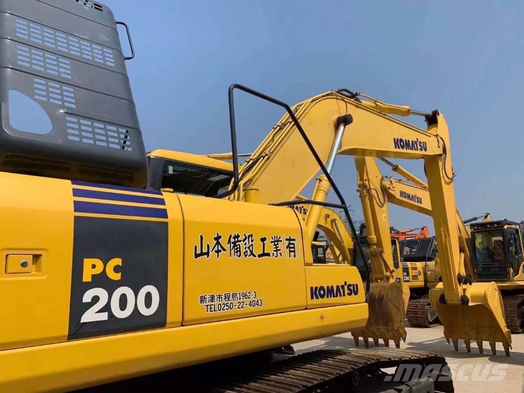 Komatsu pc200-7 Lánctalpas kotrók