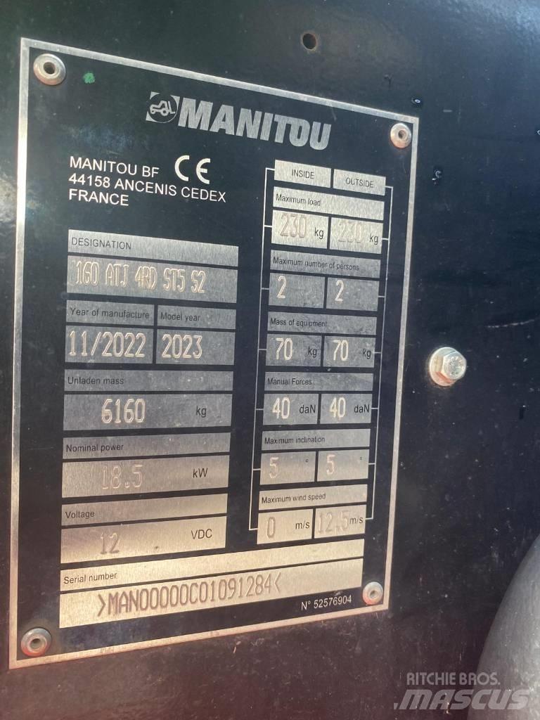 Manitou 160 ATJ Karos emelők