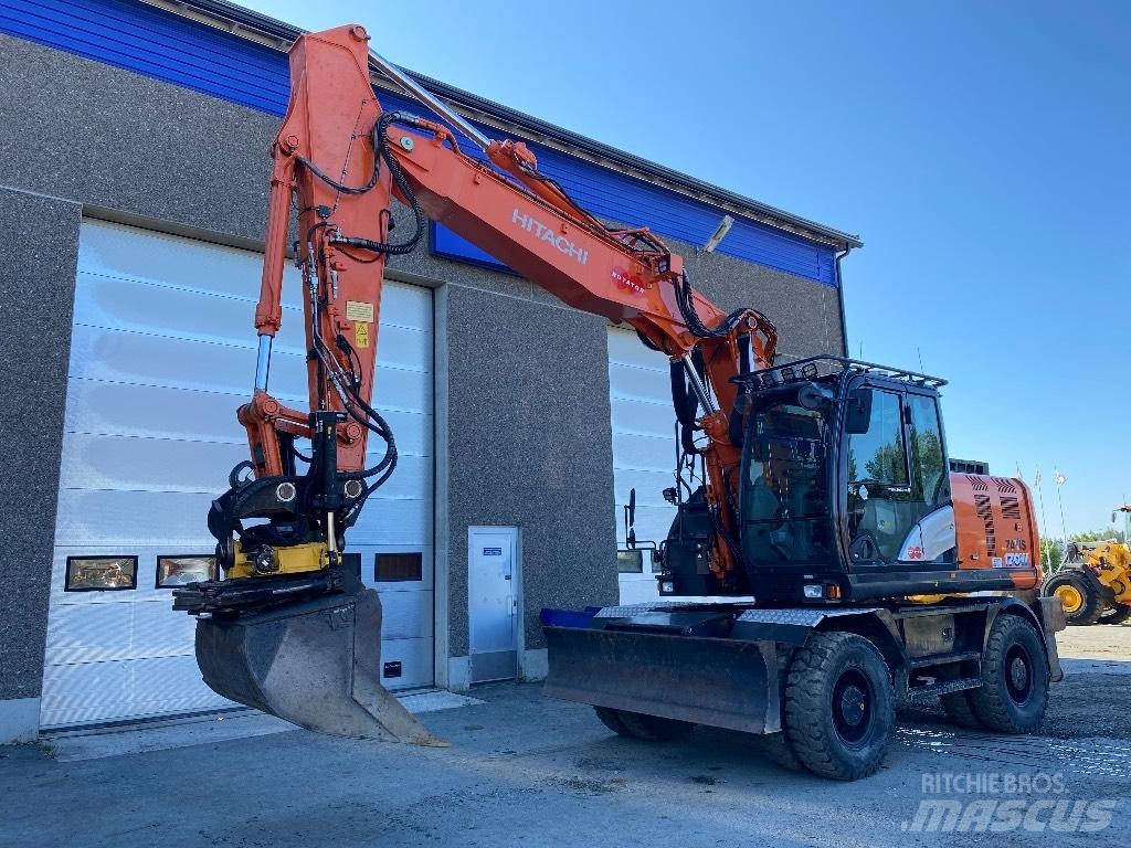 Hitachi ZX170w-6 2P Gumikerekes kotrók