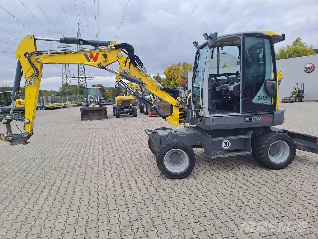 Wacker Neuson EW65 Gumikerekes kotrók