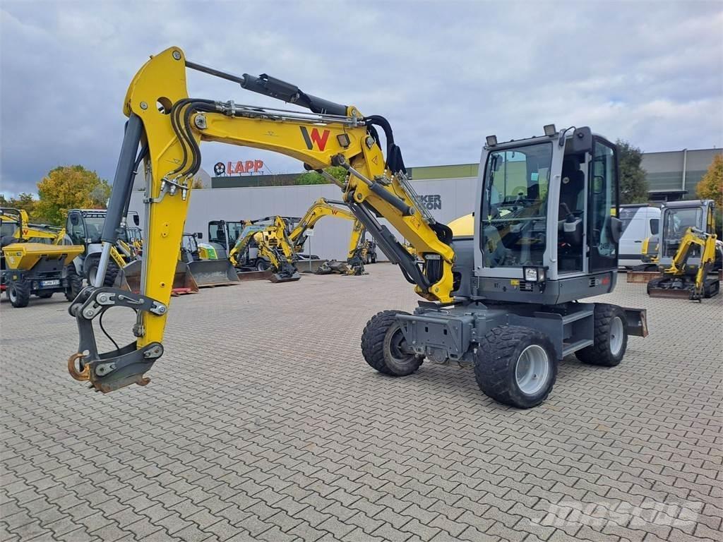 Wacker Neuson EW65 Gumikerekes kotrók