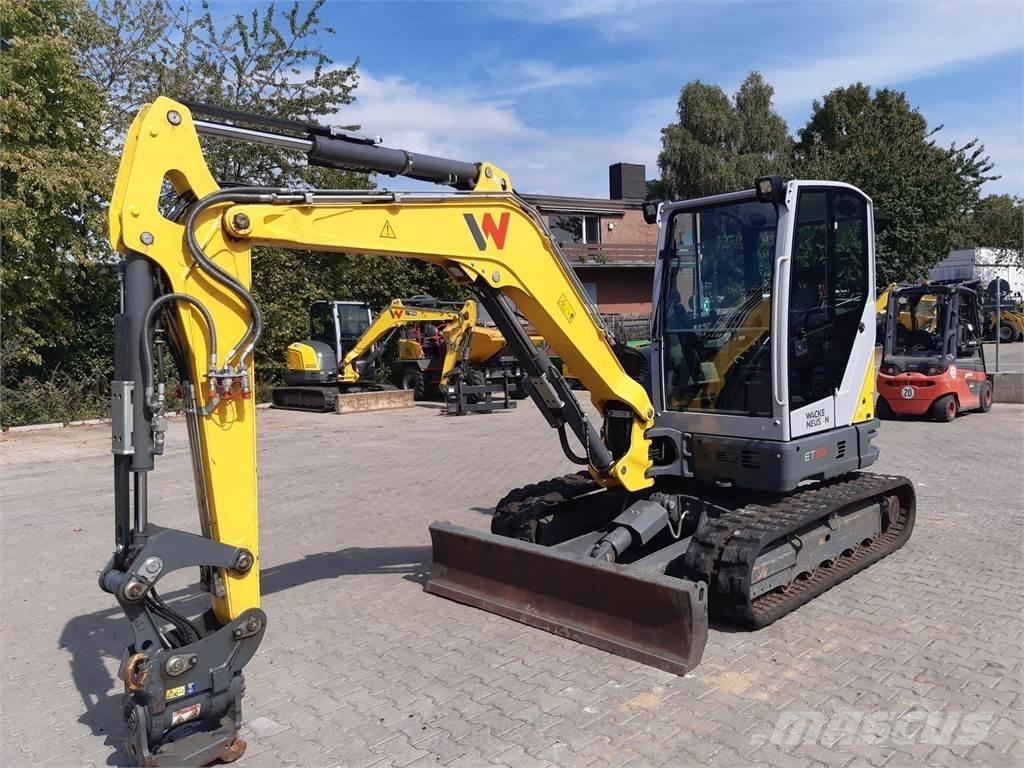Wacker Neuson ET58 Lánctalpas kotrók