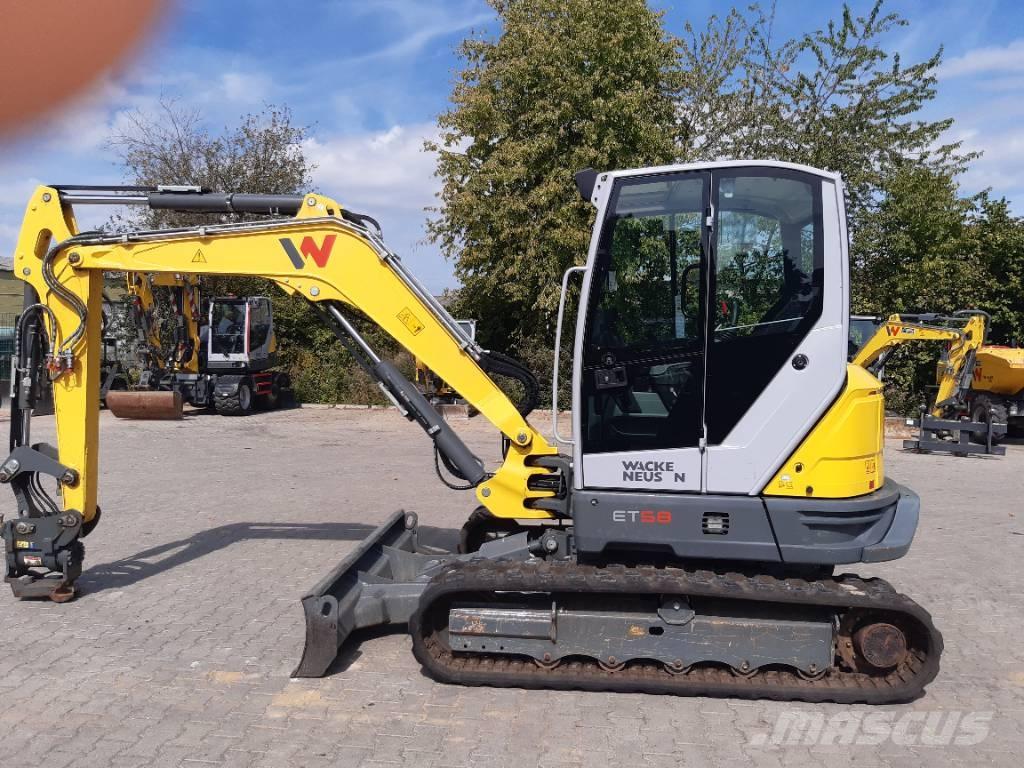 Wacker Neuson ET58 Lánctalpas kotrók