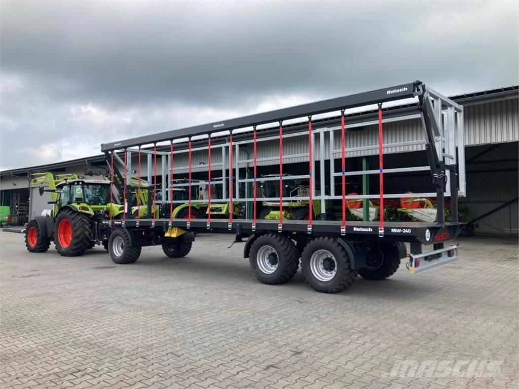 Reisch RBW-240 Bálaszállító pótkocsi