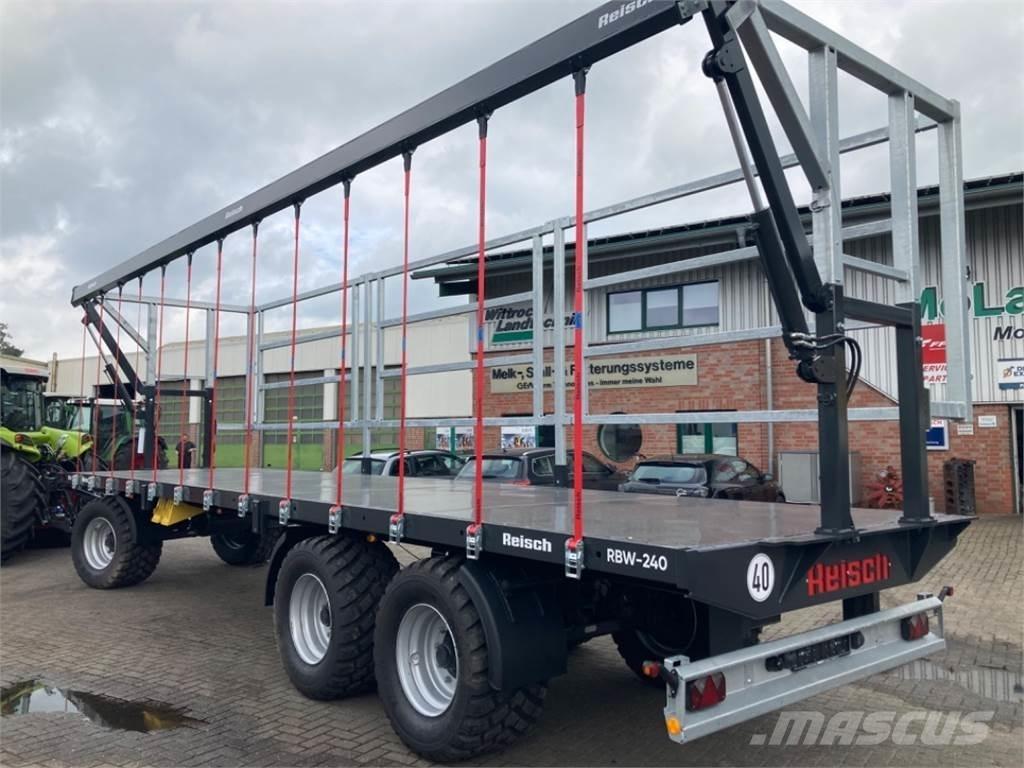 Reisch RBW-240 Bálaszállító pótkocsi