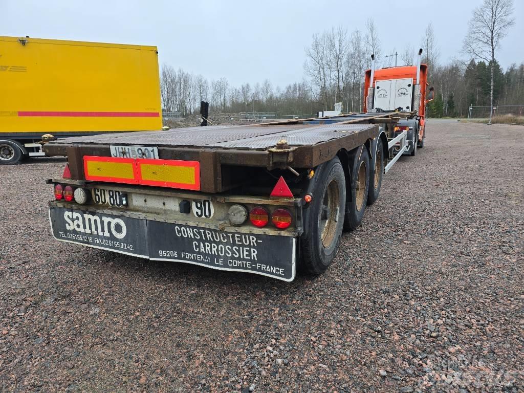 Samro SR 334 Konténerkeret / Konténeremelő félpótkocsik