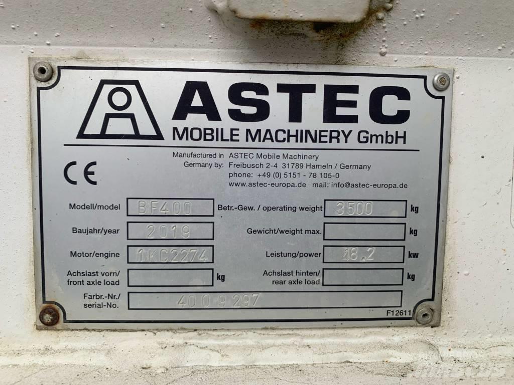 Astec BF400 Egyéb