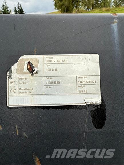  Ålø Quicke GS+ 140 Mezőgazdasági Általános célú pótkocsik