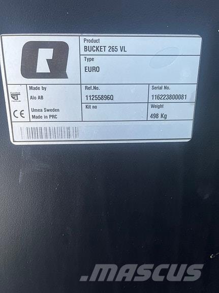  Ålø VL 265 Euro Mezőgazdasági Általános célú pótkocsik