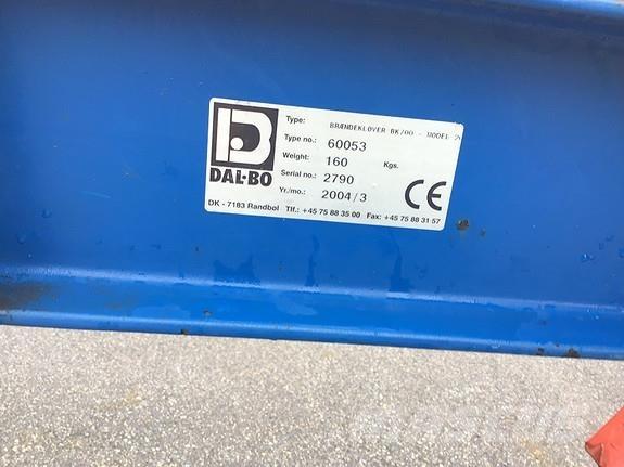 Dal-Bo BK 700 Erdészet - Egyebek