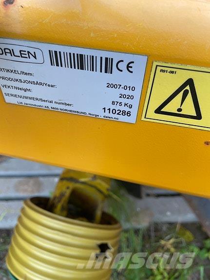 Dalen 2007 Egyéb útkarbantartó és hókotró gépek