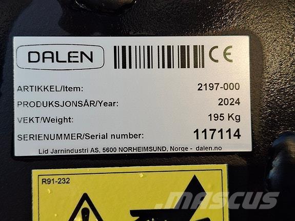 Dalen 2197 Erdészet - Egyebek
