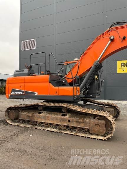 Doosan DX255-LC-5 Lánctalpas kotrók