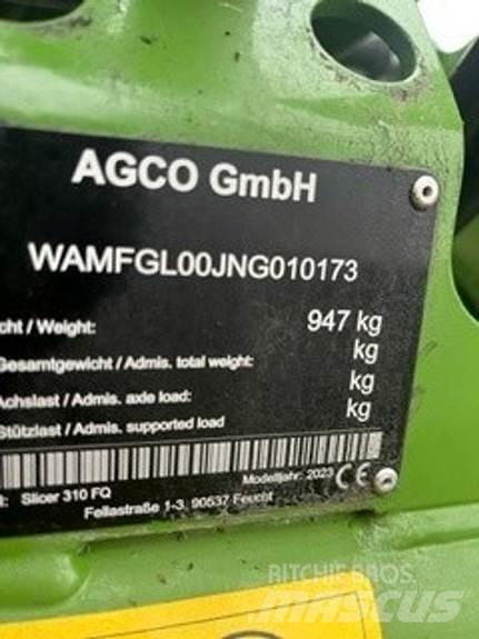 Fendt Slicer 310FQ Egyéb szálastakarmányozási gépek
