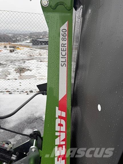 Fendt Slicer 860 Egyéb szálastakarmányozási gépek