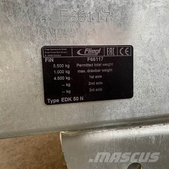 Fliegl EDK 50N Mezőgazdasági Általános célú pótkocsik