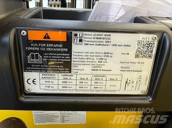 Hyster J2,0XNT Dízel targoncák