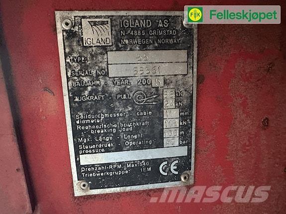 Igland 55 Vinsj Erdészet - Egyebek