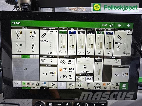 John Deere 6R 165 Traktorok