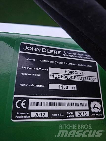 John Deere H360C Egyéb mezőgazdasági gépek
