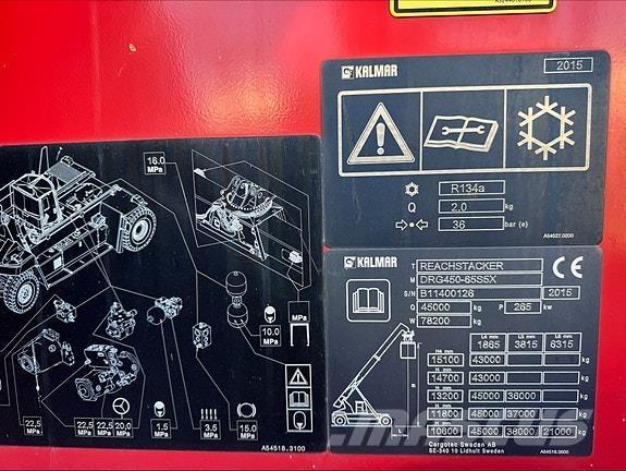 Kalmar DRG450 Dízel targoncák