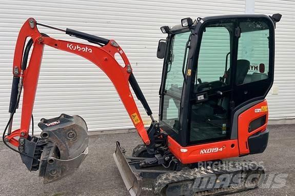Kubota KX019-4 Mini kotrók < 7t