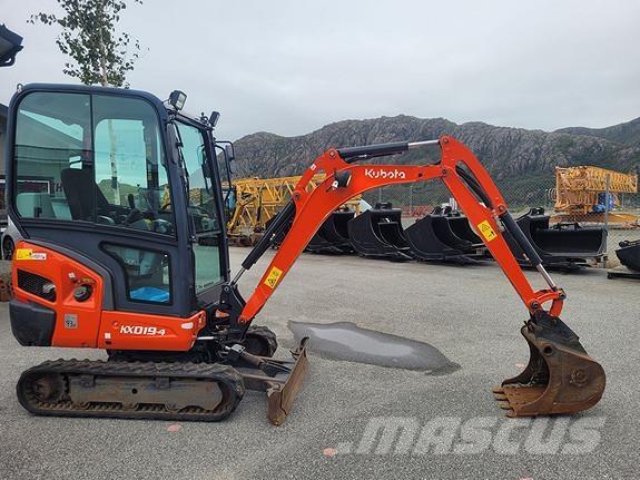 Kubota KX019-4 Mini kotrók < 7t