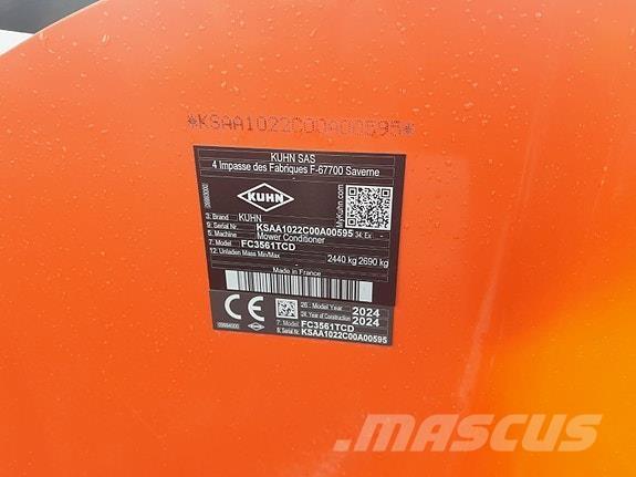 Kuhn FC3561TCD Egyéb szálastakarmányozási gépek