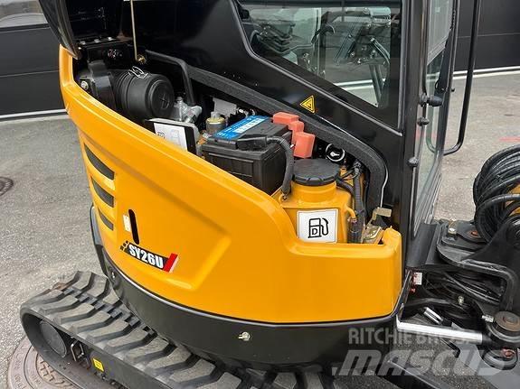 Sany SY26 Mini kotrók < 7t