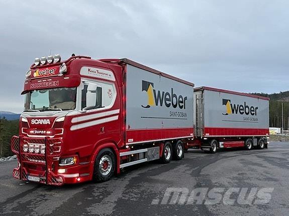 Scania 650 S Dobozos teherautók