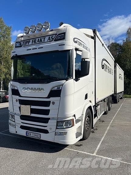 Scania R660 Dobozos teherautók