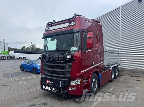 Scania R660B6x4NB Billenő teherautók