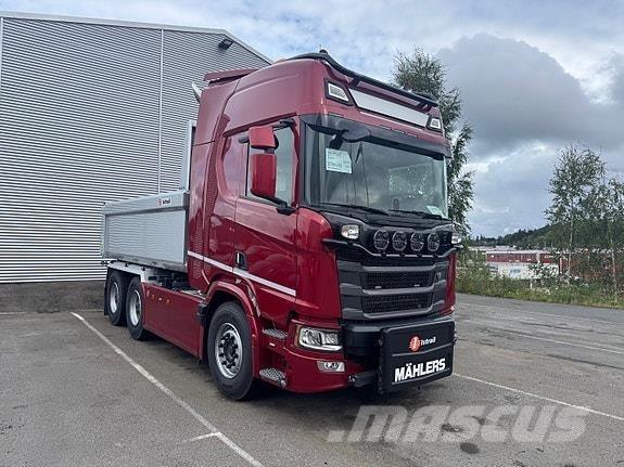 Scania R660B6x4NB Billenő teherautók