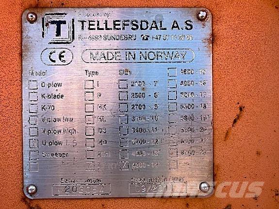 Tellefsdal U-4300 Egyéb útkarbantartó és hókotró gépek
