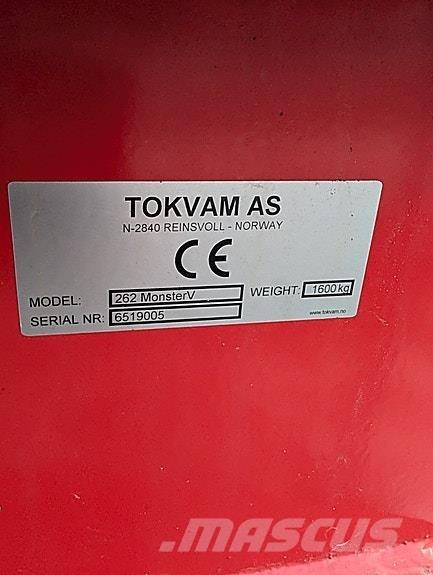 Tokvam 262 monster. Hómarók