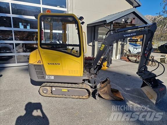 Volvo EC15B Mini kotrók < 7t