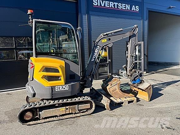 Volvo Ecr25D Mini kotrók < 7t
