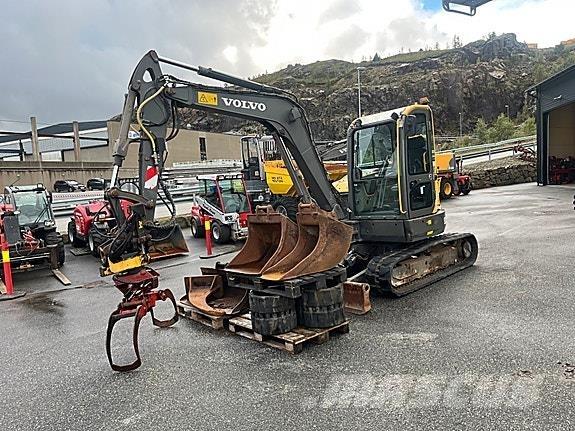 Volvo ECR58D Mini kotrók < 7t
