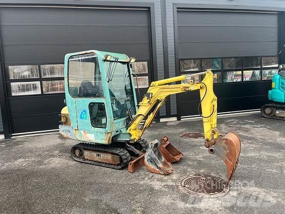 Yanmar B15 Mini kotrók < 7t