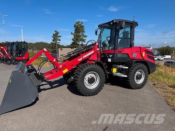 Yanmar V80 Gumikerekes homlokrakodók