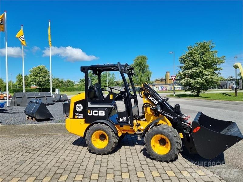 JCB 403 AGRI Mini homlokrakodók